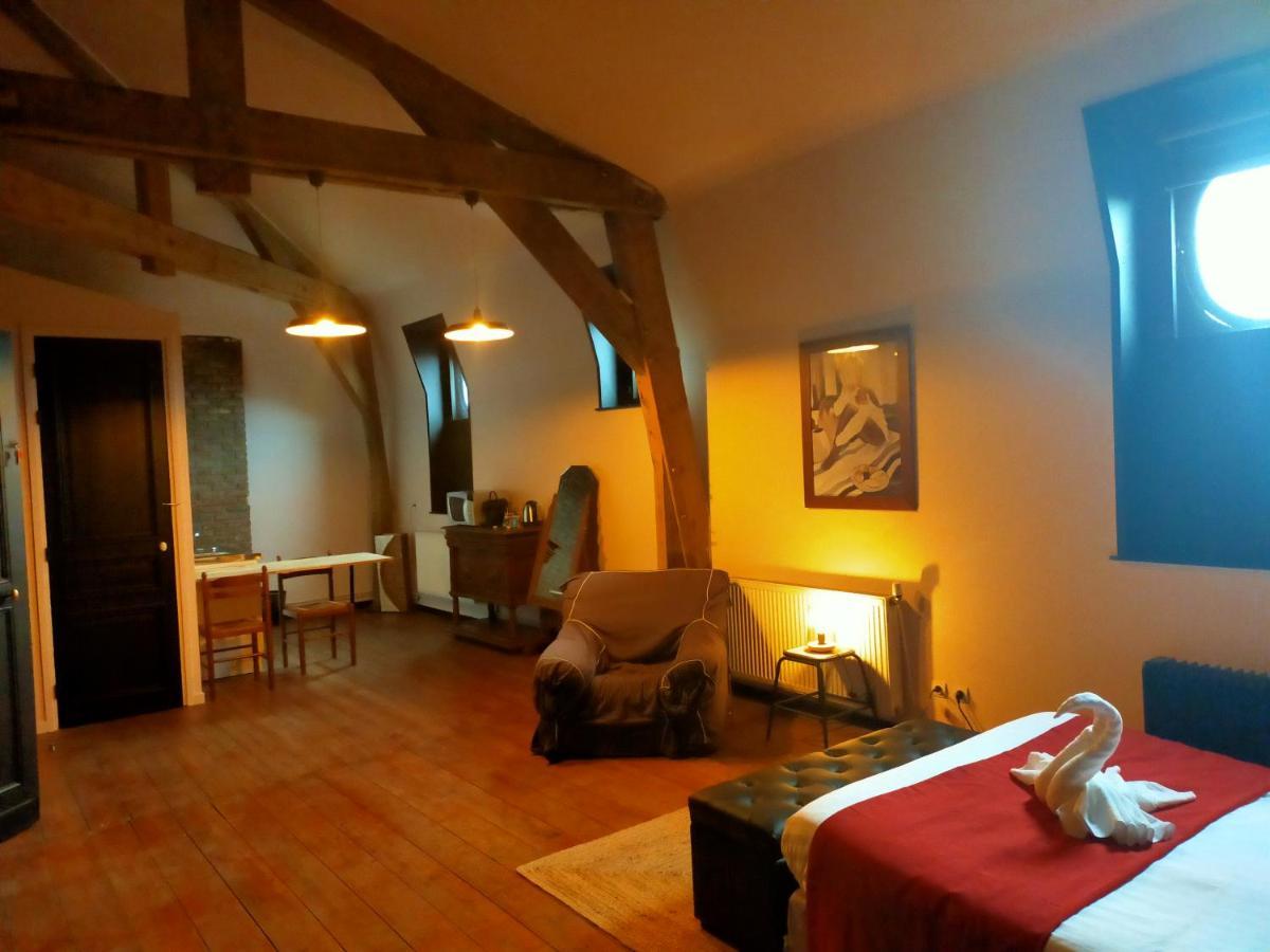 La Maison Bleue De Рубе Екстериор снимка