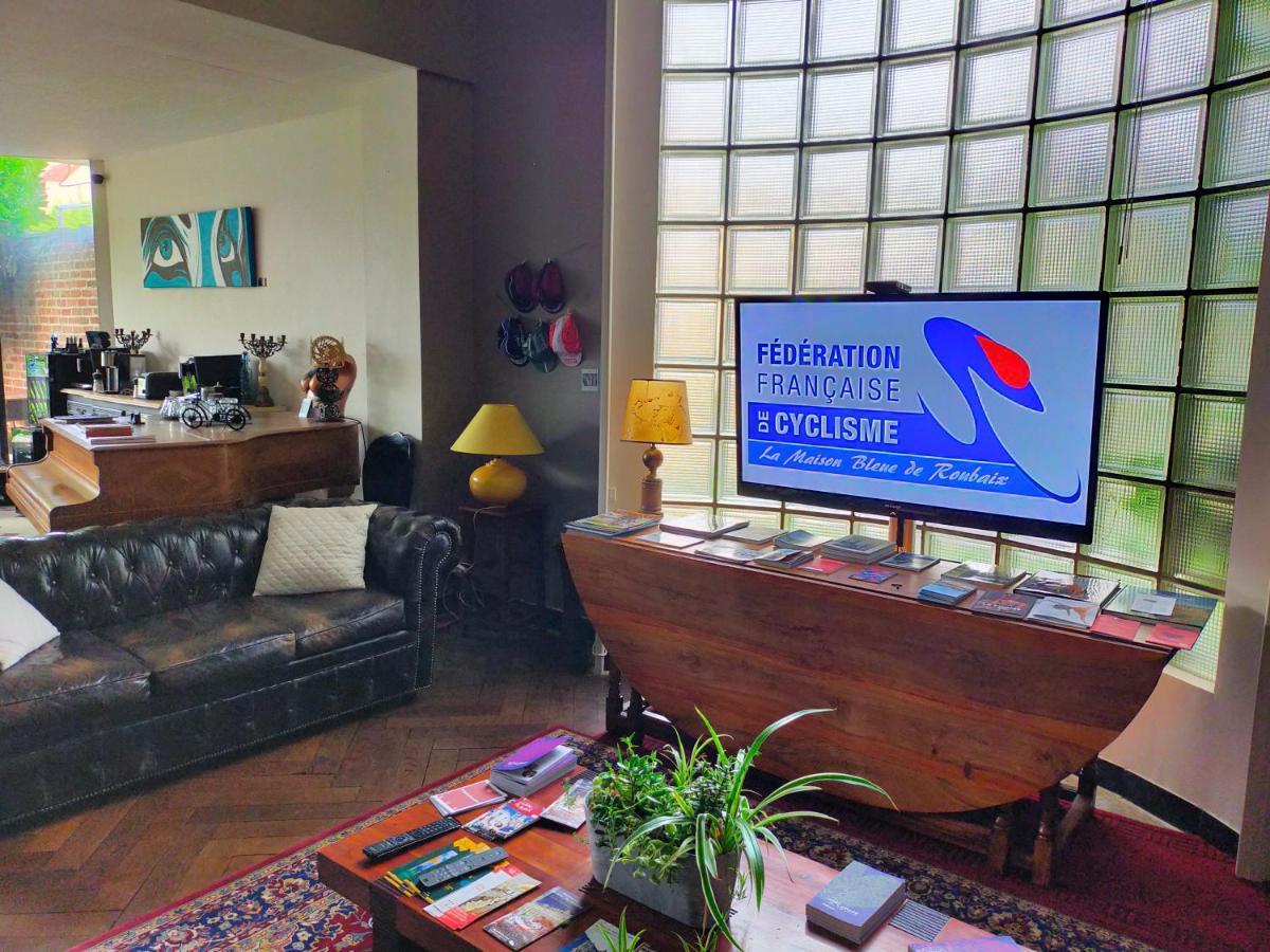 La Maison Bleue De Рубе Екстериор снимка